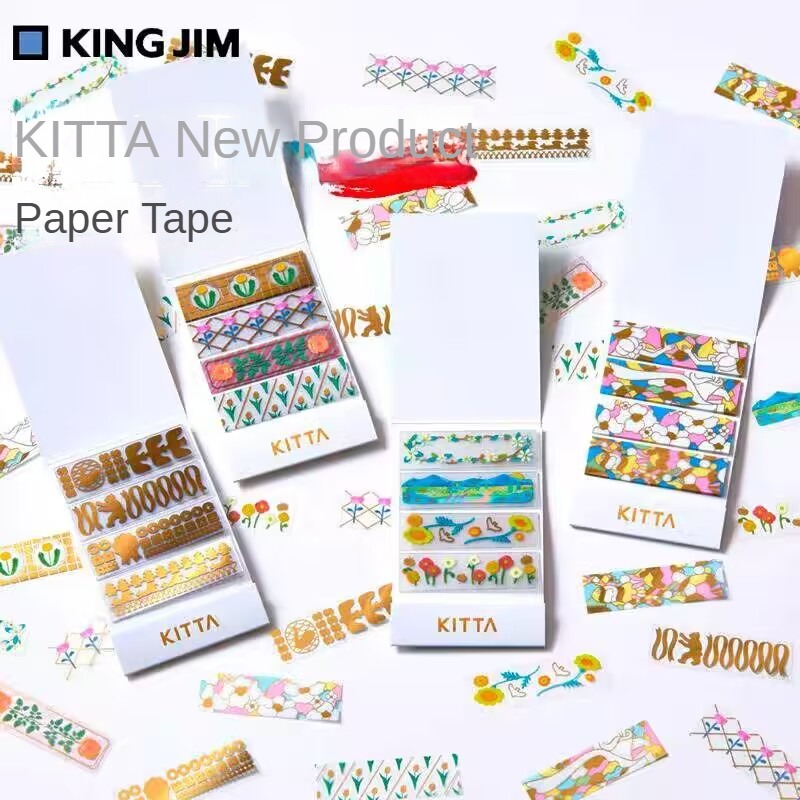 Japan KITTA Small Cute Washi P – обзор и цена Washi Tape Set
