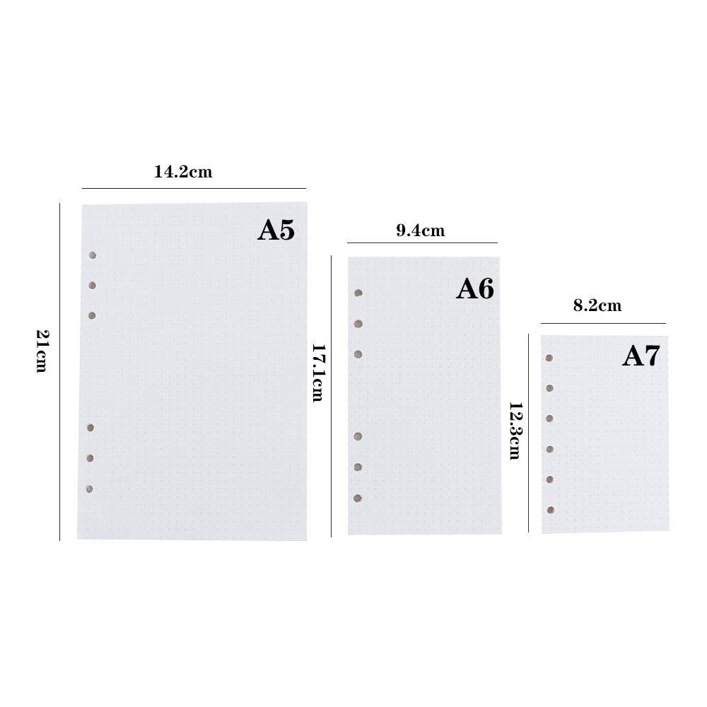 45 Sheets A5 A6 A7 Refill Spir – обзор и цена Notebook Dotted A5
