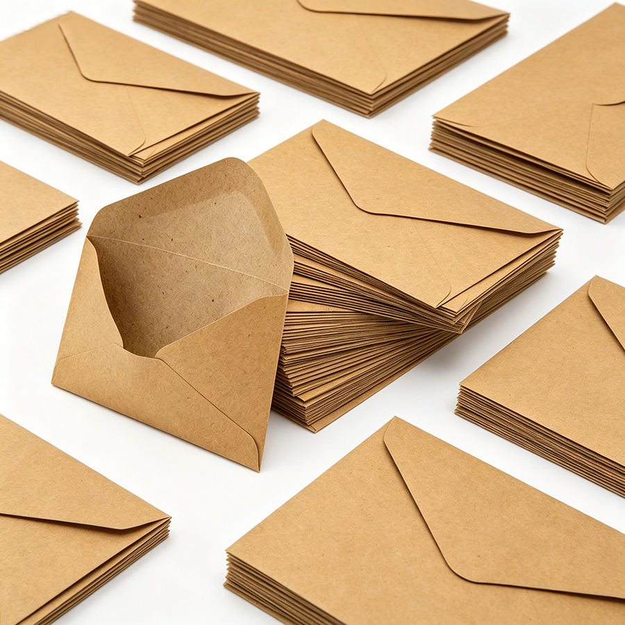 20/50pcs 10x7cm Kraft Paper En – обзор и цена Letter Envelope Kraft