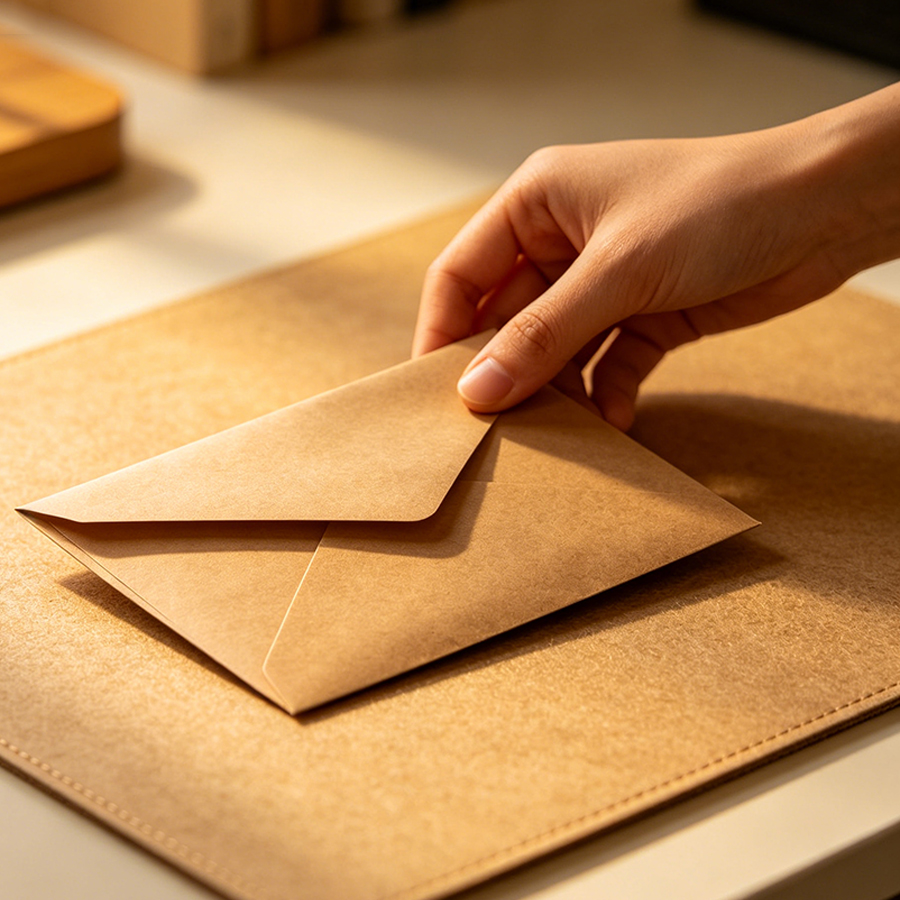 20/50pcs 10x7cm Kraft Paper En – обзор и цена Letter Envelope Kraft