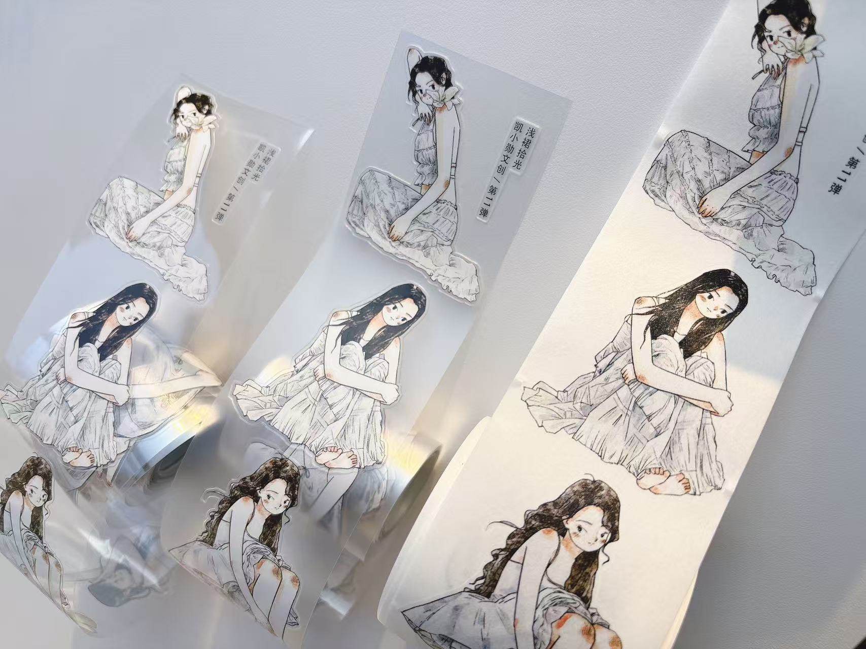 KaiXiaoXun Studio Vintage Love – обзор и цена Washi Tape Set