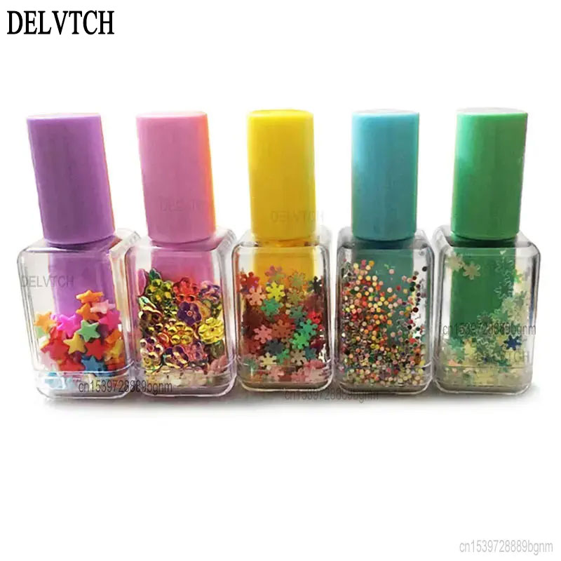 5Pcs Set Mini Sequin Nail Poli – обзор и цена Highlighter Set Pastel
