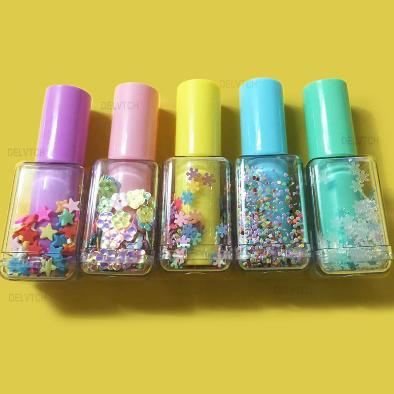5Pcs Set Mini Sequin Nail Poli – обзор и цена Highlighter Set Pastel