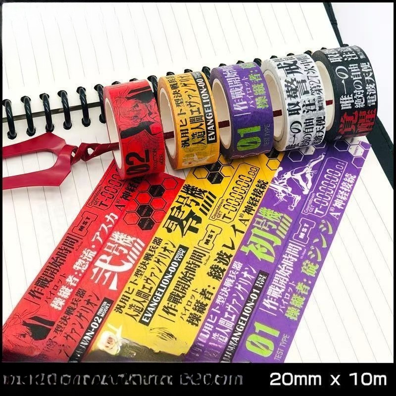NEON GENESIS EVANGELION EVA-01 – обзор и цена Washi Tape Set