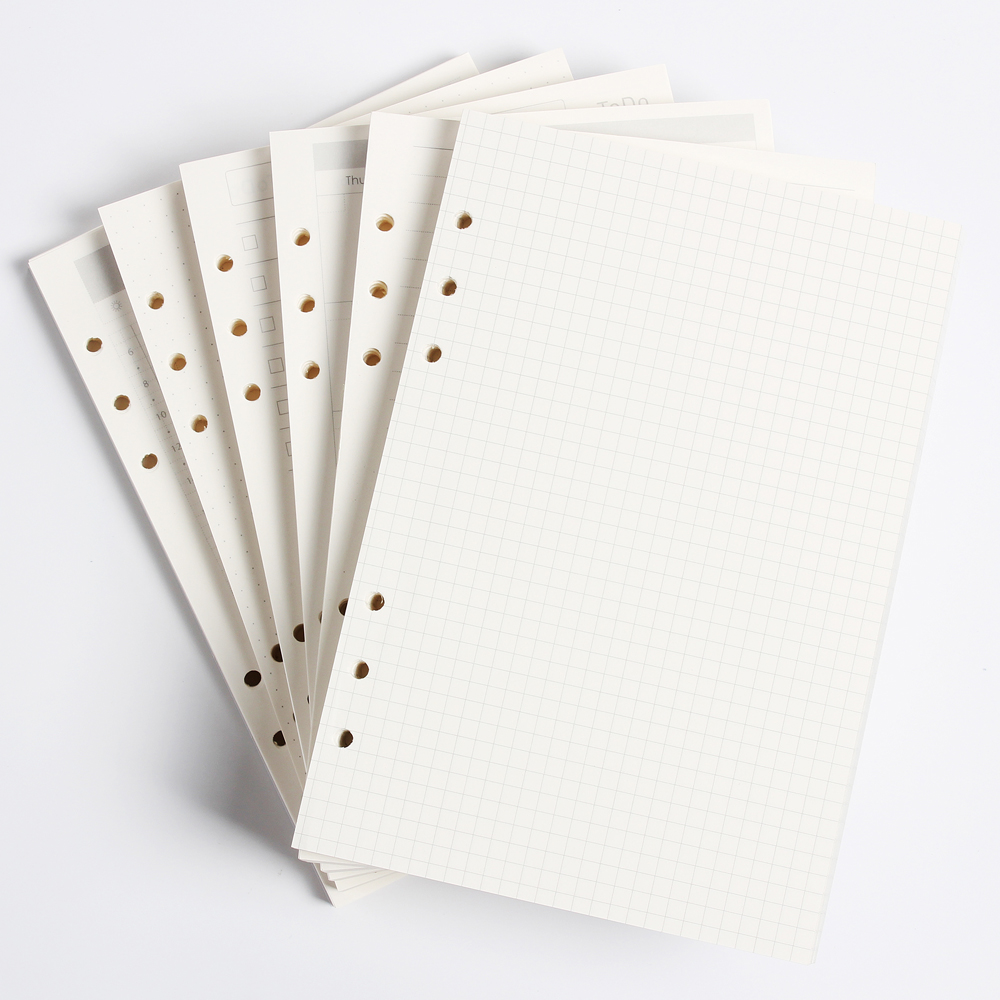 Classic 6 holes binder noteboo – обзор и цена Notebook Dotted A5