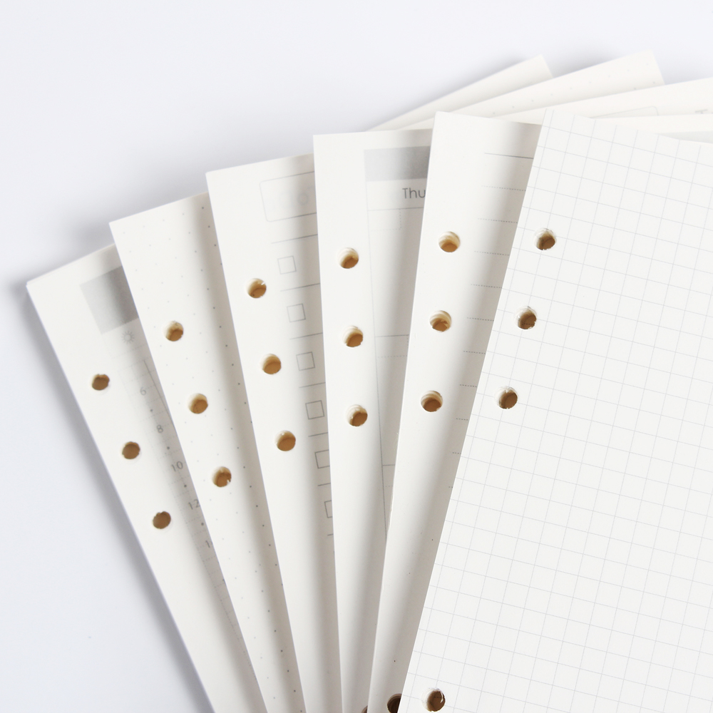Classic 6 holes binder noteboo – обзор и цена Notebook Dotted A5