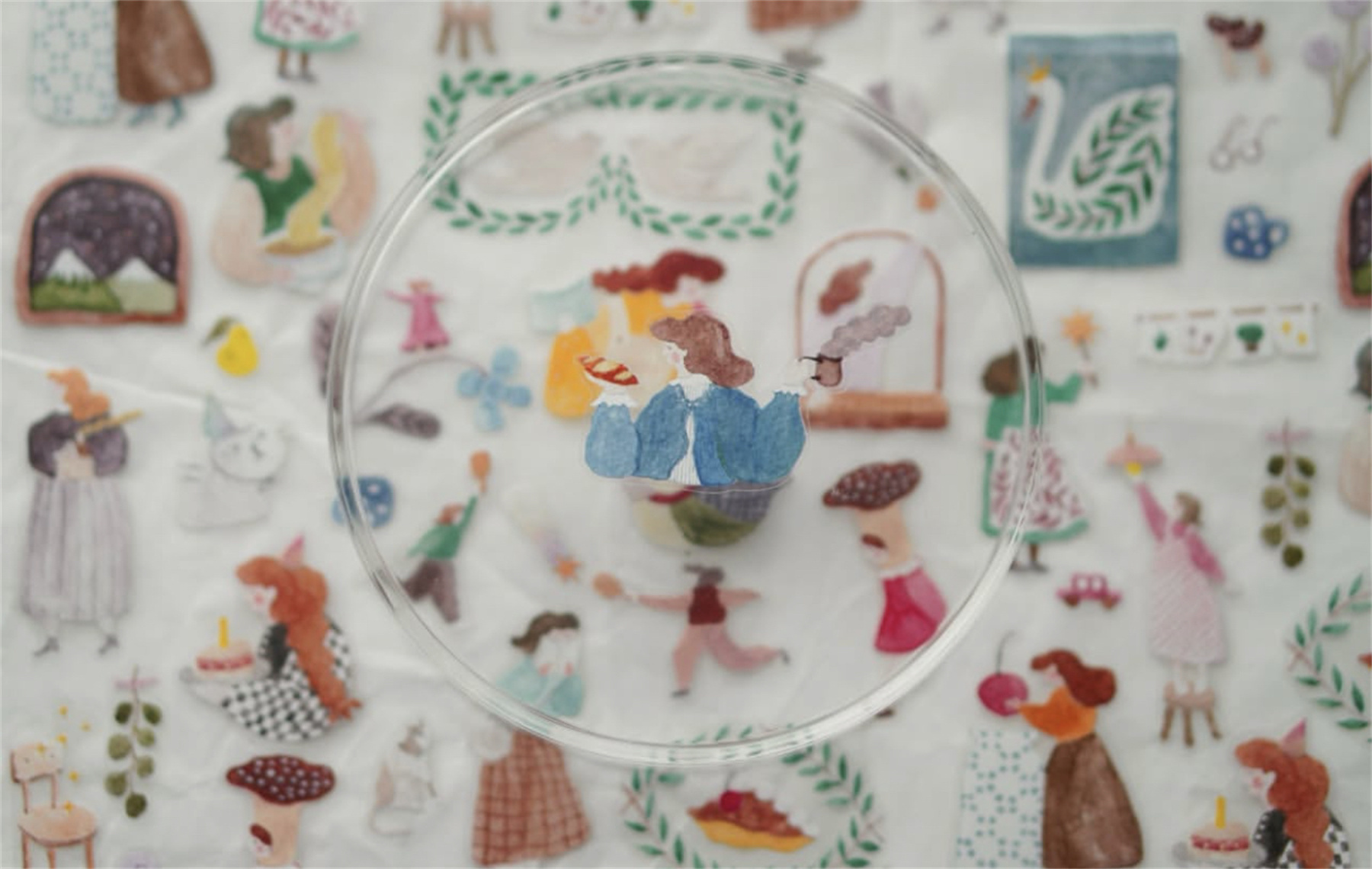 1 Loop Ivy Snow Vintage A Love – обзор и цена Washi Tape Set
