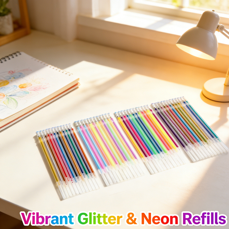 12-100 Color Gel Pen Refills S – обзор и цена Highlighter Set Pastel