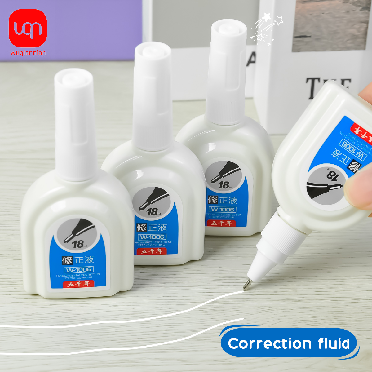 WQN-1/3/6PCS Simple White Corr – обзор и цена Correction Fluid White