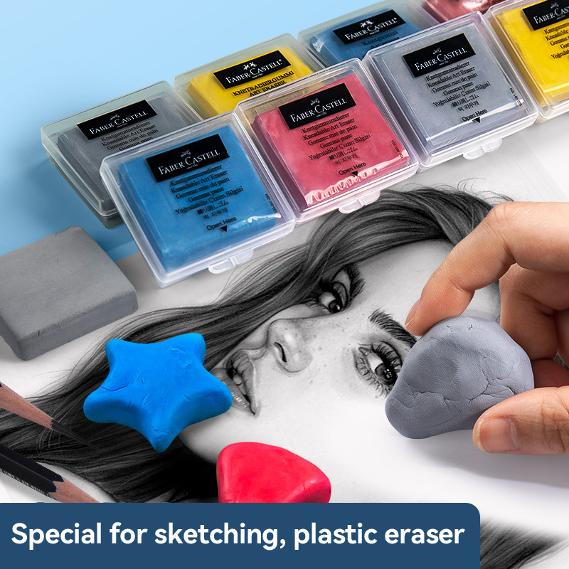 Faber-Castell Plasticity Rubbe – обзор и цена Rubber Eraser Kneaded