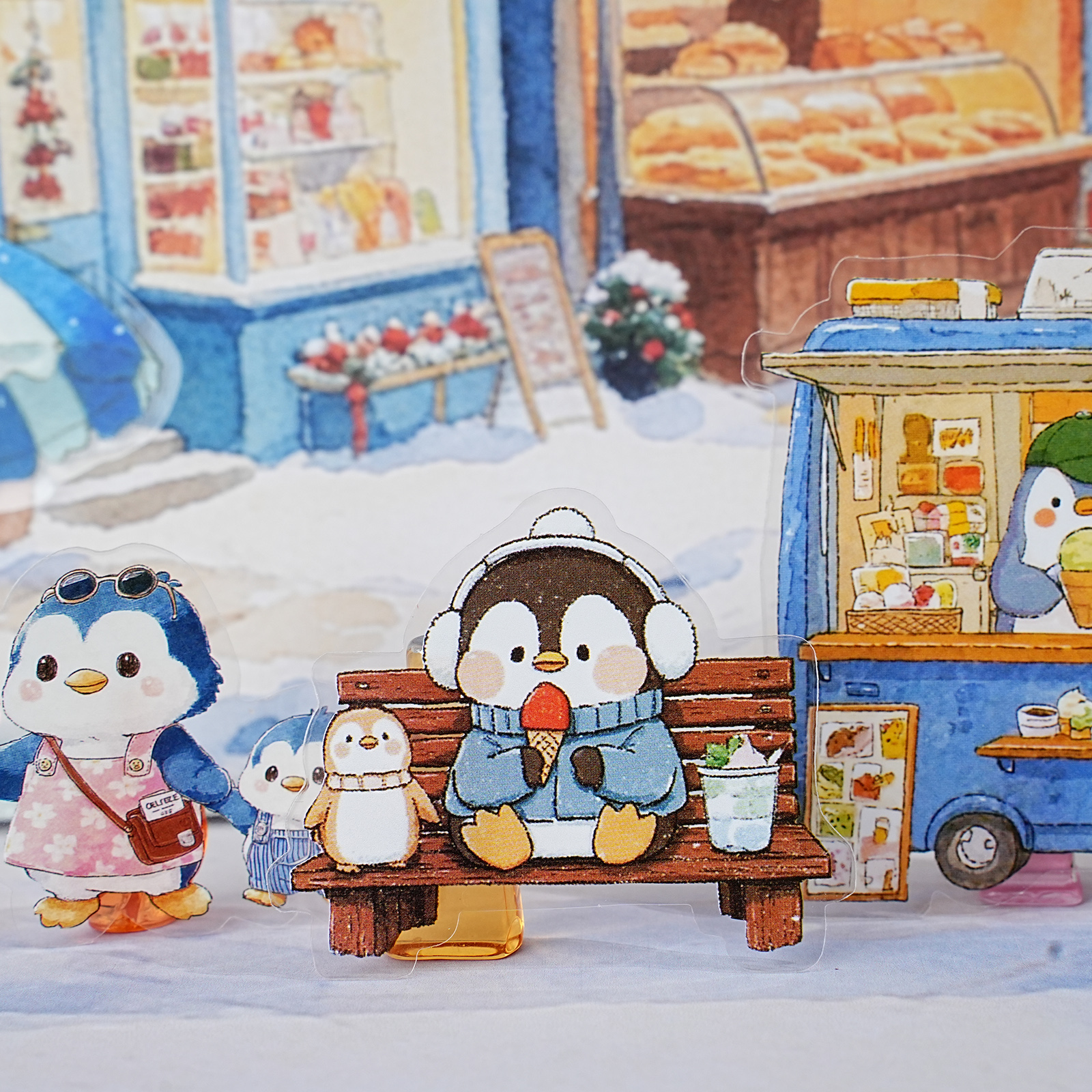 Etori Life 15Pcs Cute Penguin  – обзор и цена Stationery And Office Supply Stores