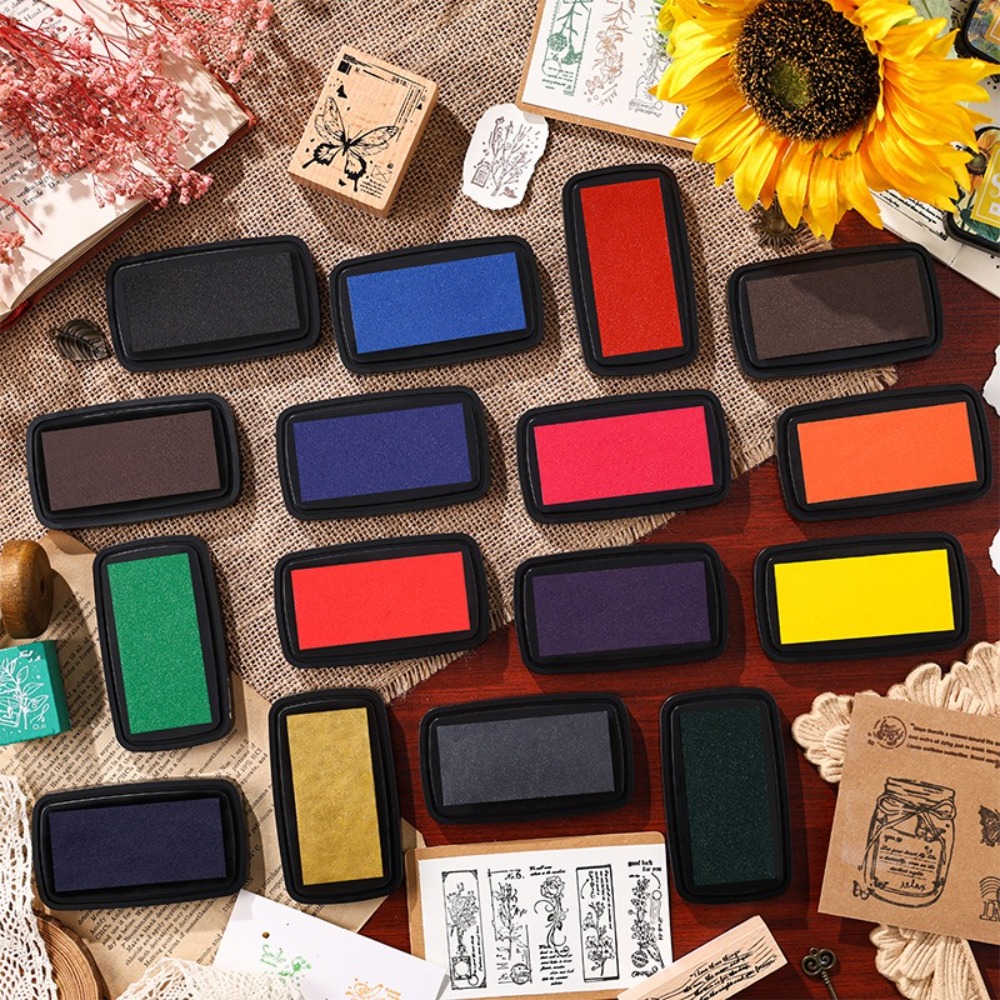 New Colorful Ink Pad Easy to U – обзор и цена Self Inking Stamp