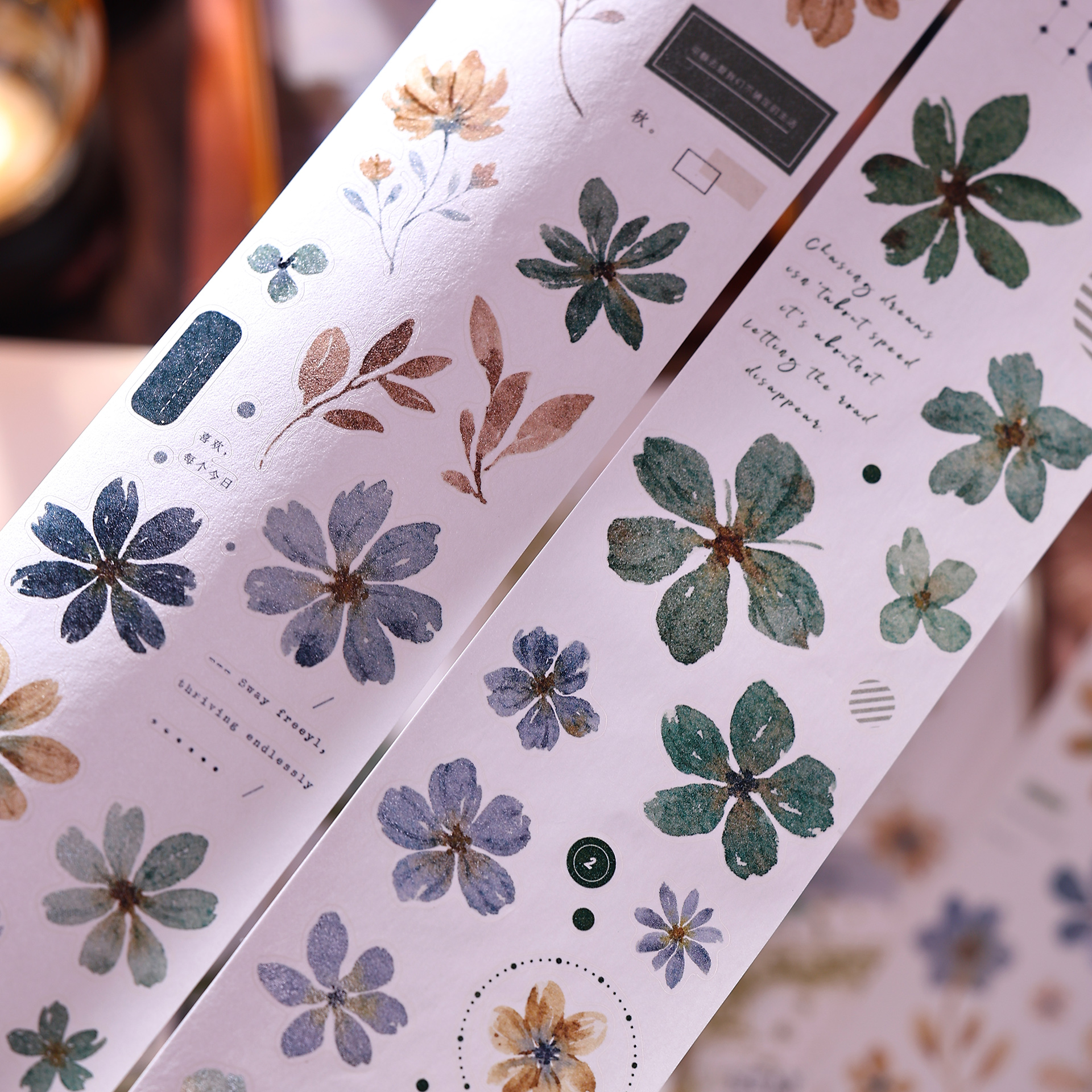 XiaoBaiJia Studio Vintage Yell – обзор и цена Washi Tape Set