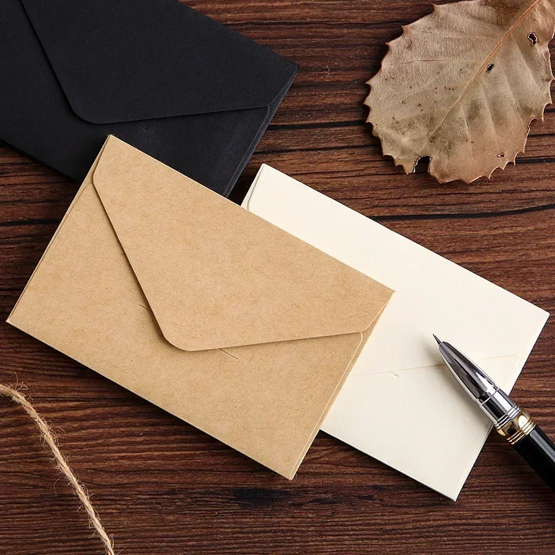 20/40/80PCS Classical White Bl – обзор и цена Letter Envelope Kraft