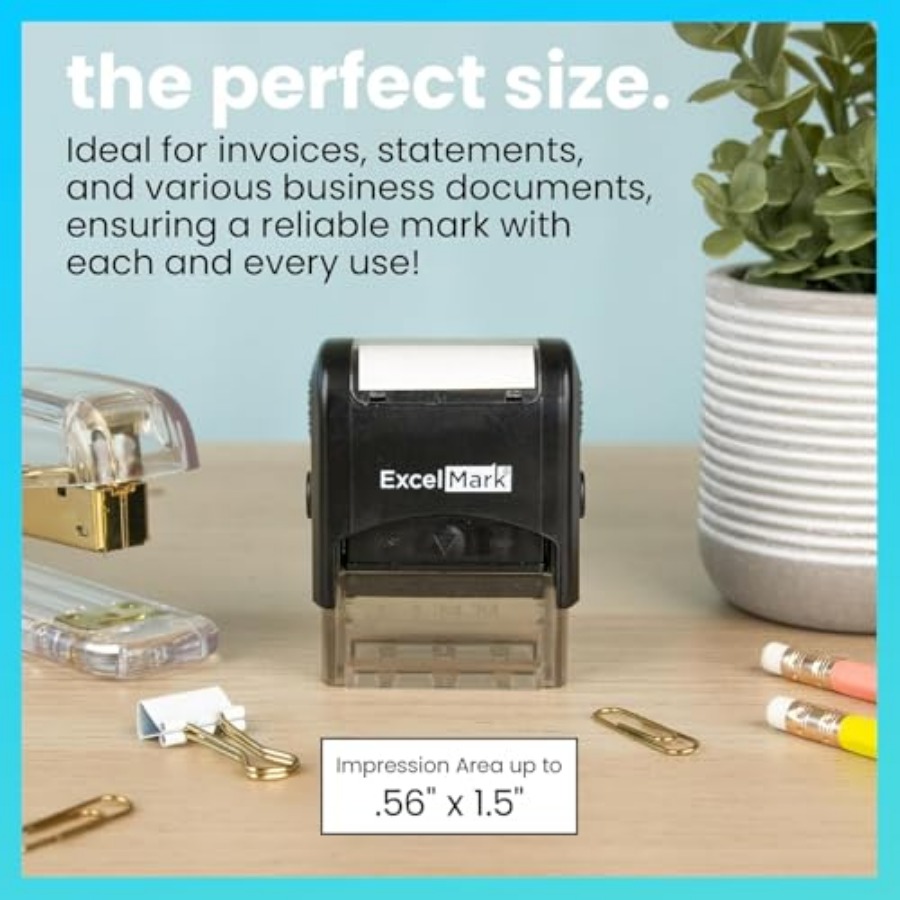 Self Inking Rubber Stamp - Red – обзор и цена Self Inking Stamp