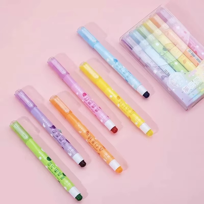 6 Colors/set Pastel Gel Highli – обзор и цена Highlighter Set Pastel