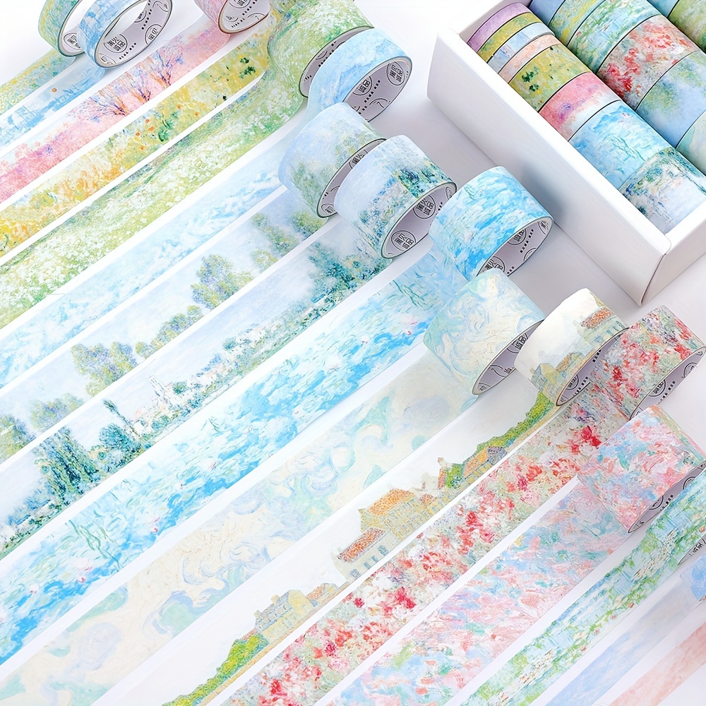 20 Rolls Vintage Garden Washi  – обзор и цена Washi Tape Set