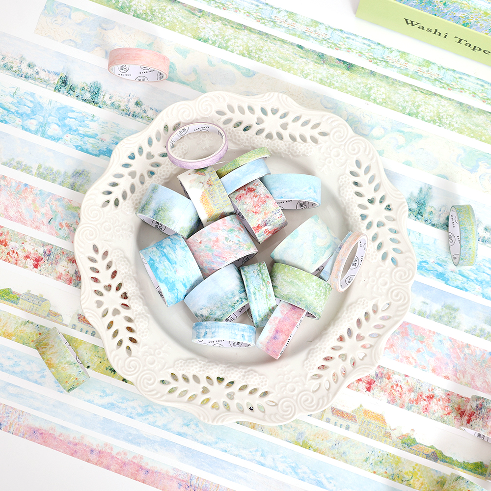 20 Rolls Vintage Garden Washi  – обзор и цена Washi Tape Set