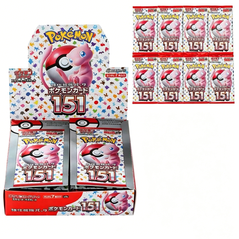 PokéMon Tcg Box Sv2a 151 Japan – обзор и цена Cardstock Paper Pack